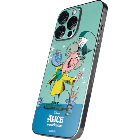 Disney Alice in Wonderland Mad Hatter Tea Party iPhone 14 Pro Skin